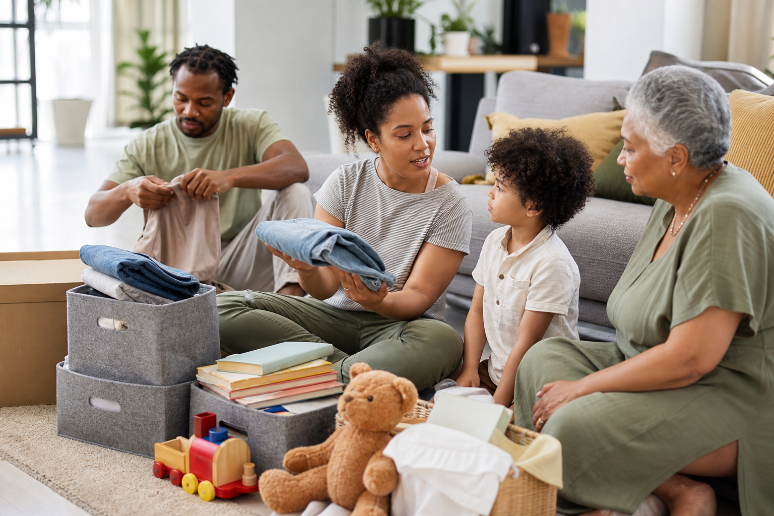 Sustainable Living with Family and Friends