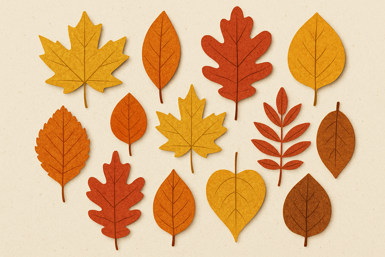 autumn craft leaves