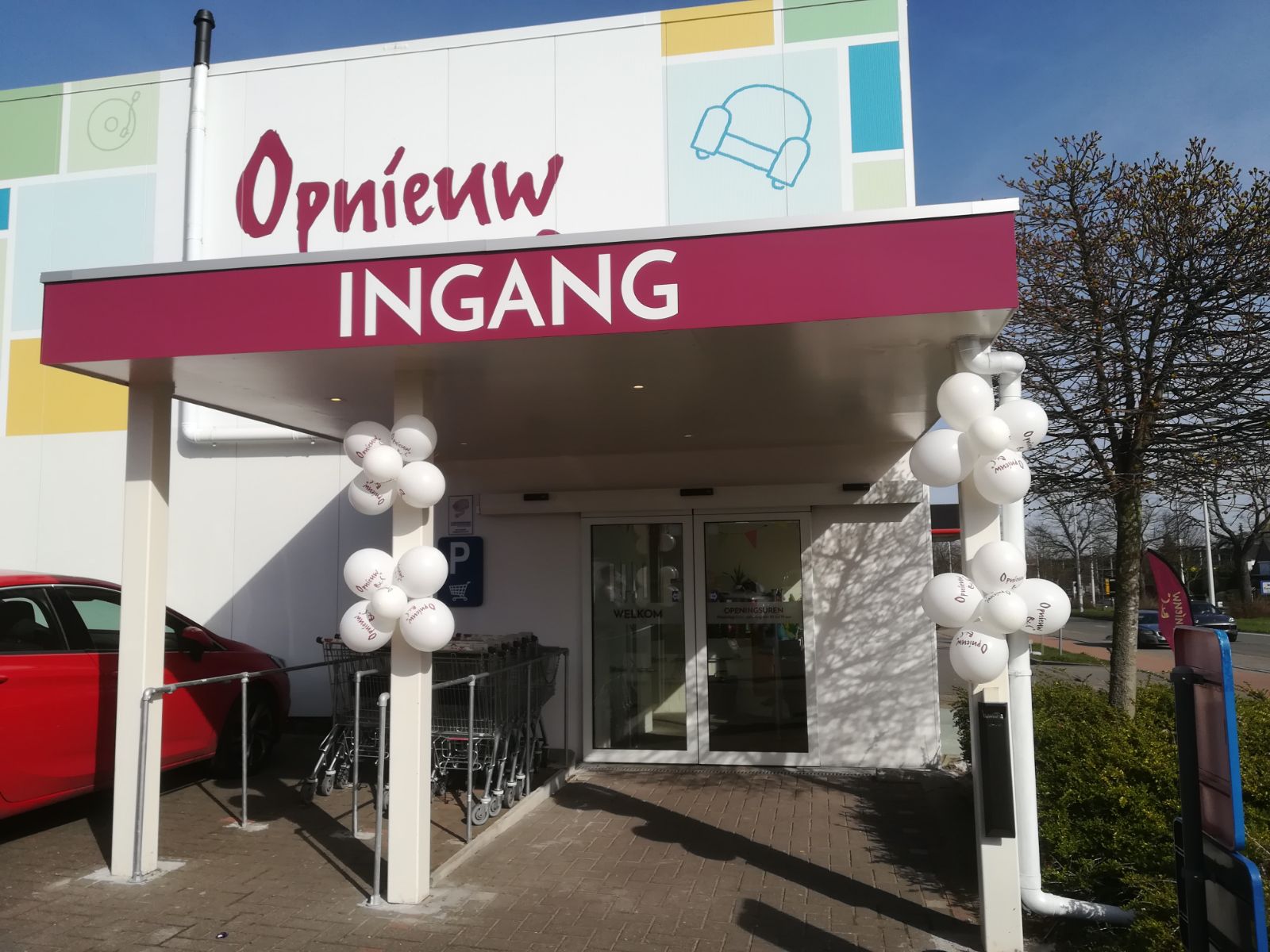 Ingang winkel Kontich