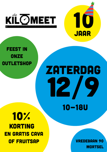 Kopie van Affiche verjaardag Kilomeet